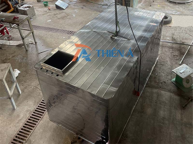 Bể ngầm inox - Bể nước ngầm inox giá rẻ
