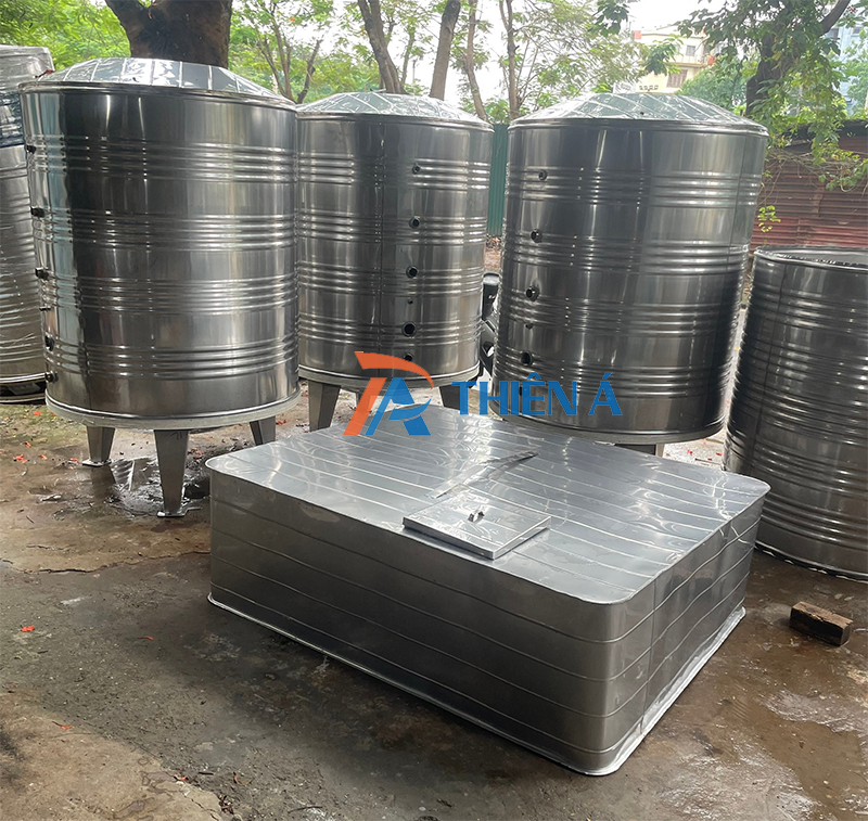 Bể Vuông Inox Chôn Ngầm Thiên Á