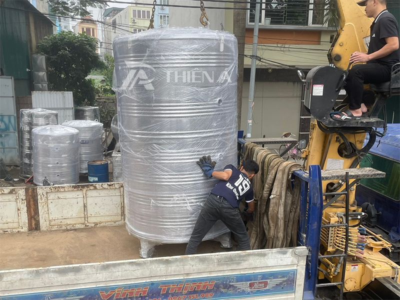 Bồn bảo ôn chịu áp lực 5000 Lít
