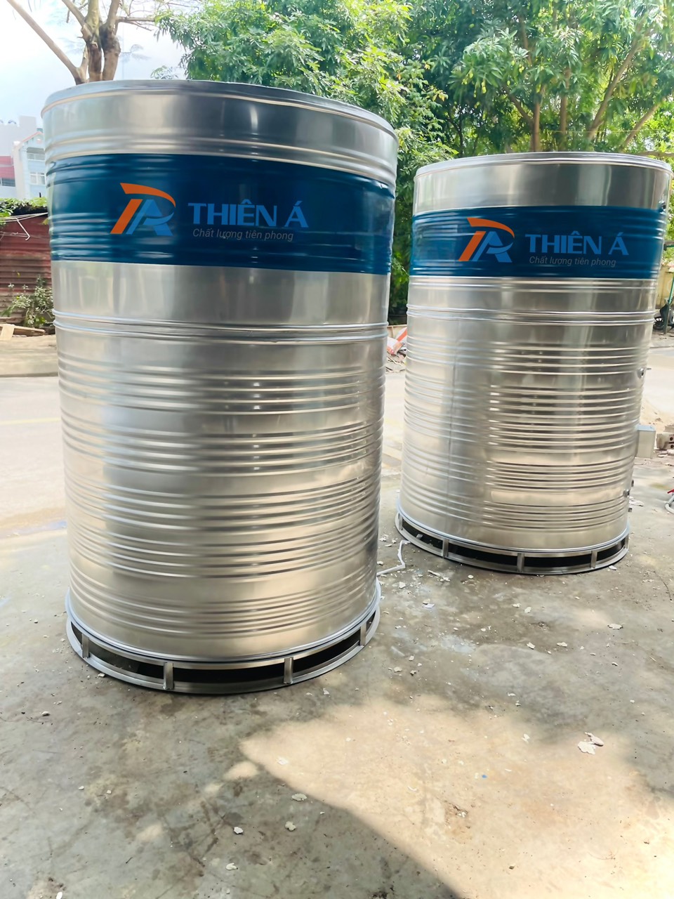 bồn bảo ôn inox Thiên Á