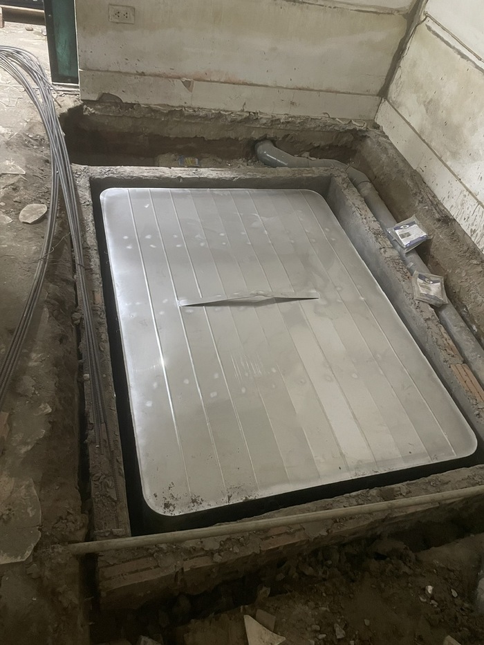 So sánh bể nước ngầm inox và bể nước ngầm xây gạch bê tông