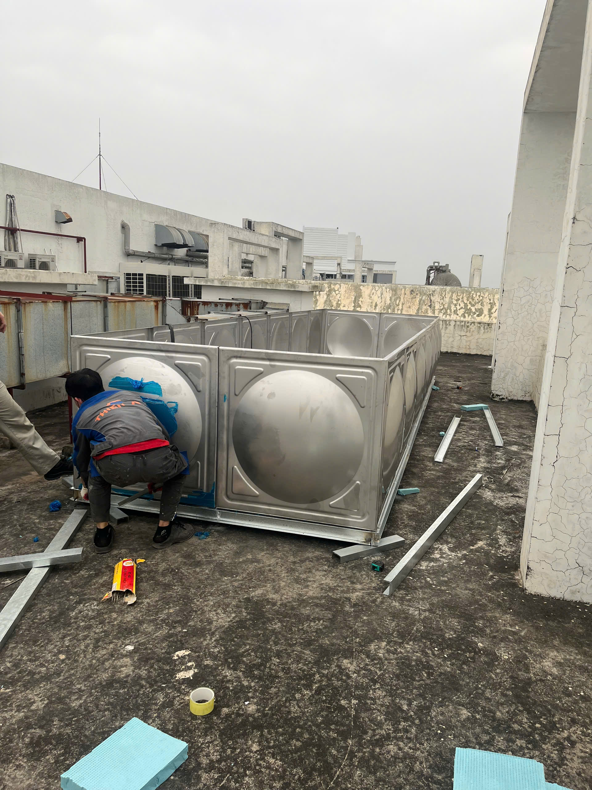 bồn bể inox gia công