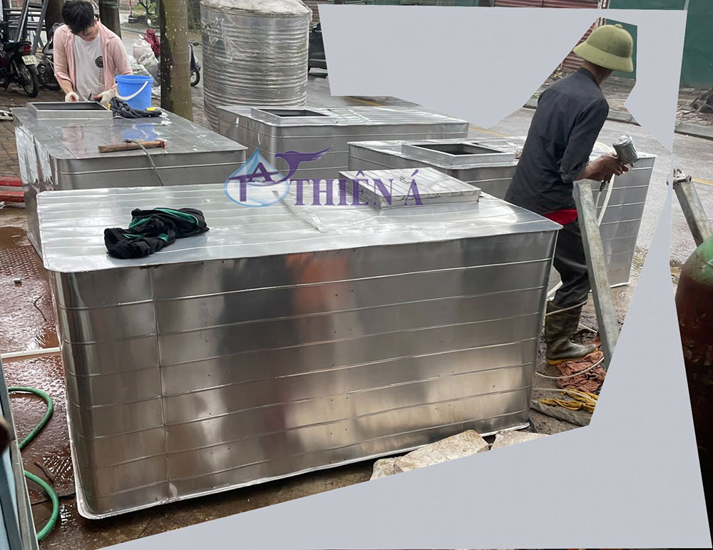 Sản xuất bể vuông inox theo yêu cầu chất lượng tại Hà Nội