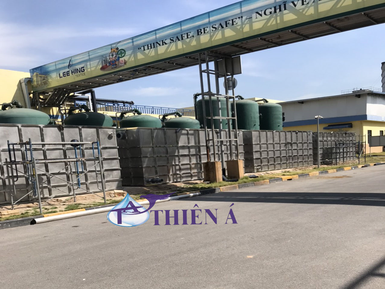 Bề nước dành cho các nhà máy, khu công nghiệp