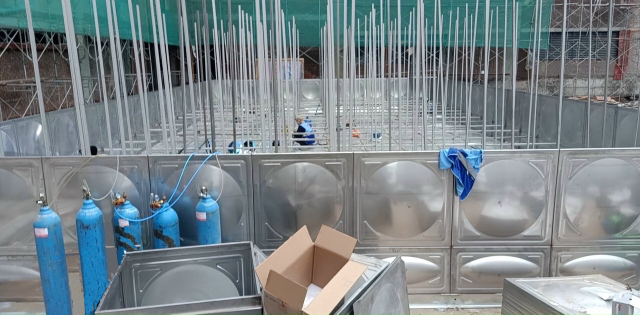 Đơn vị chuyên bể nước lắp ghép inox Thiên Á